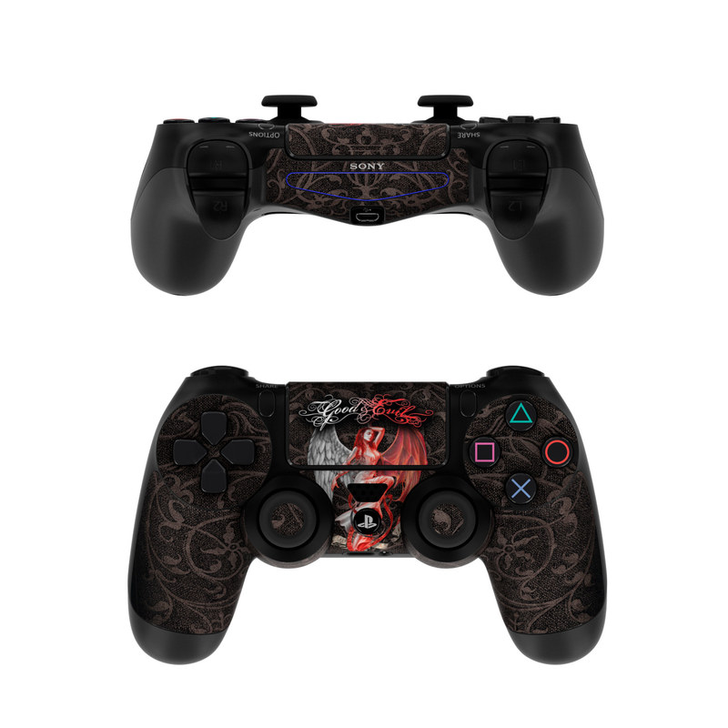 Sony PS4 Controller Skin - Good and Evil (Image 1)