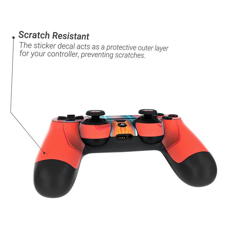 Sony PS4 Controller Skin - Hot Rod (Image 3)