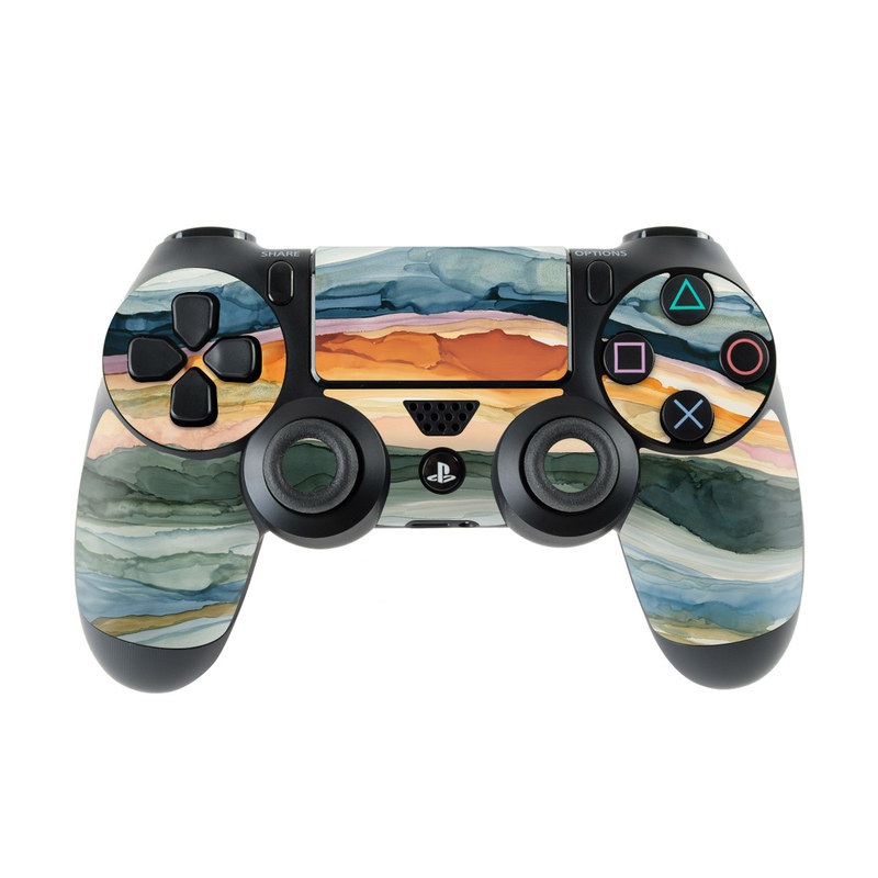Sony PS4 Controller Skin - Layered Earth (Image 1)