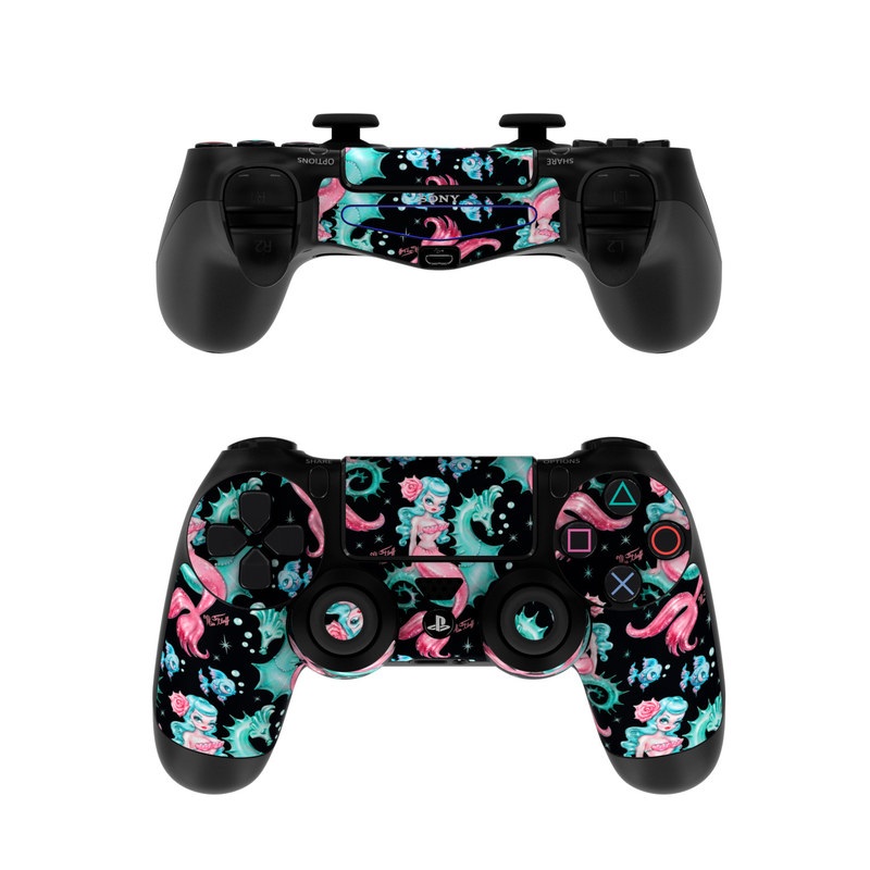 Sony PS4 Controller Skin - Mysterious Mermaids (Image 1)