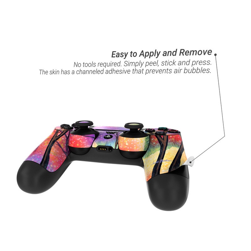 Sony PS4 Controller Skin - Moon Meadow (Image 2)