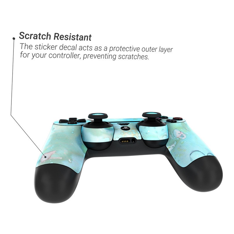 Sony PS4 Controller Skin - Organic In Blue (Image 3)