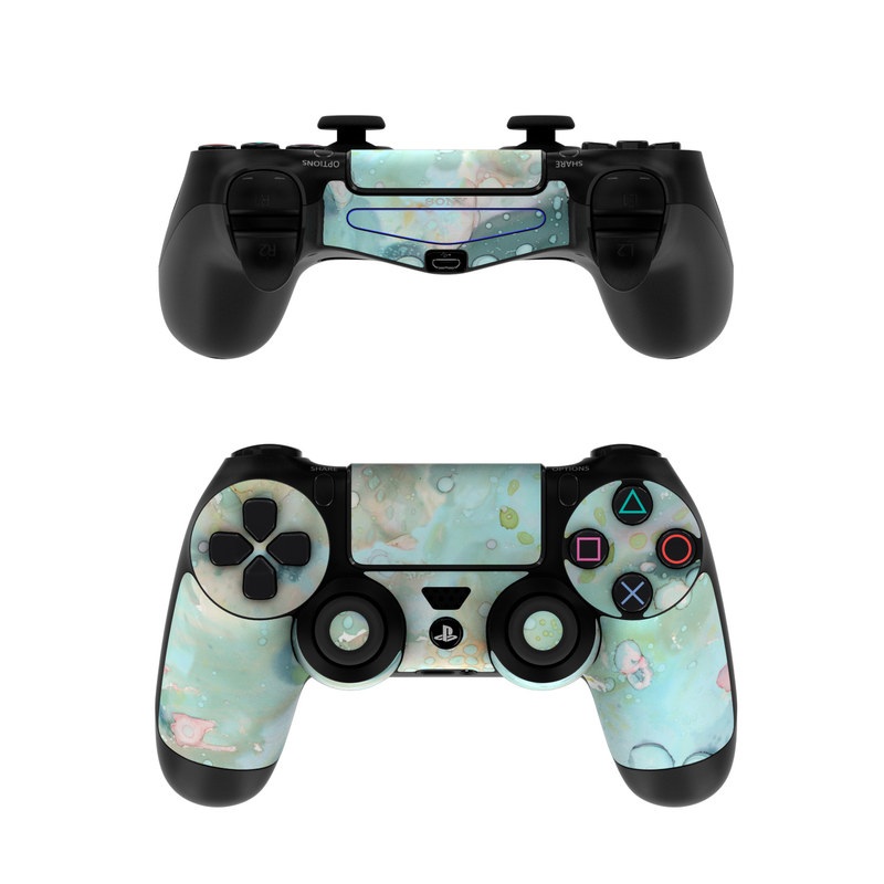Sony PS4 Controller Skin - Organic In Blue (Image 1)