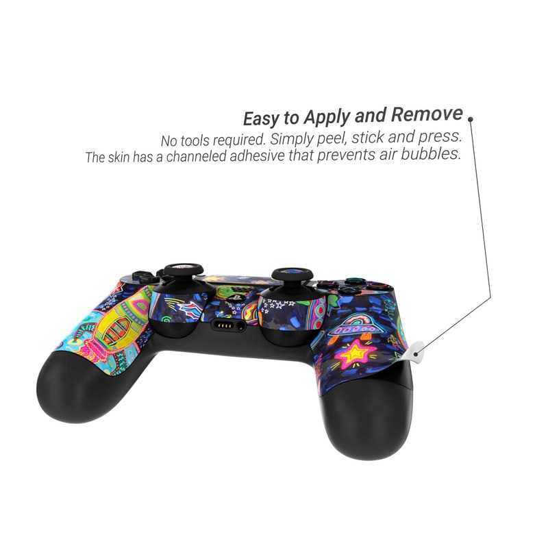 Sony PS4 Controller Skin - Out to Space (Image 2)
