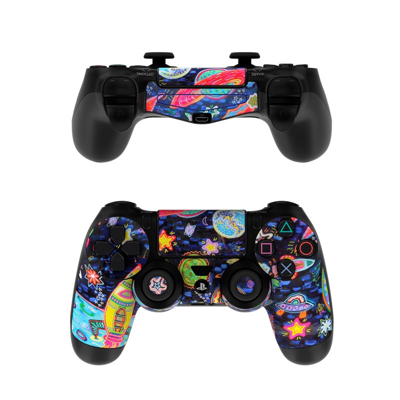 Sony PS4 Controller Skin - Out to Space (Image 1)