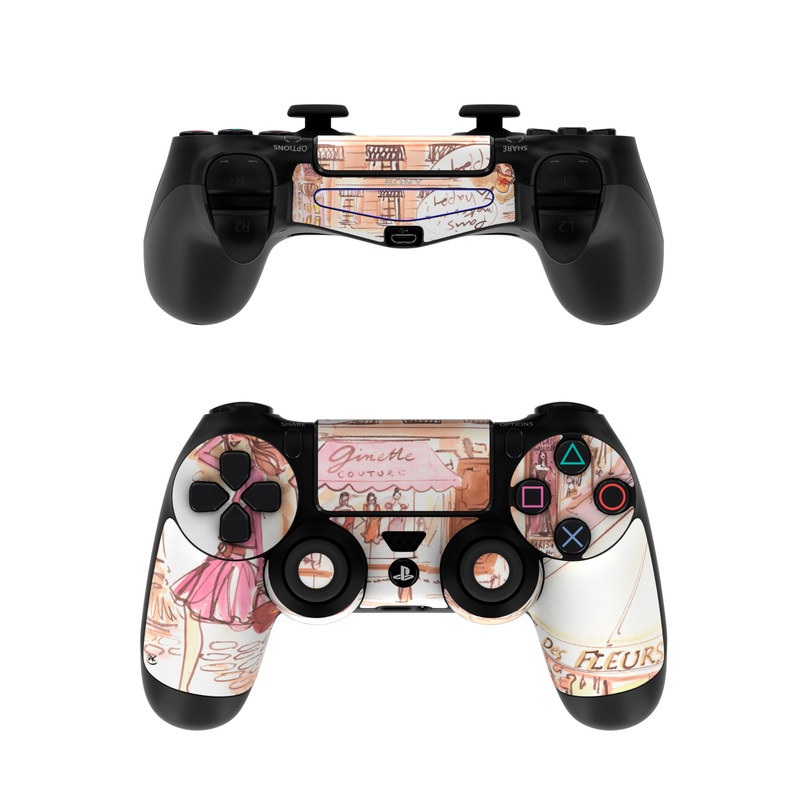 Sony PS4 Controller Skin - Paris Makes Me Happy (Image 1)