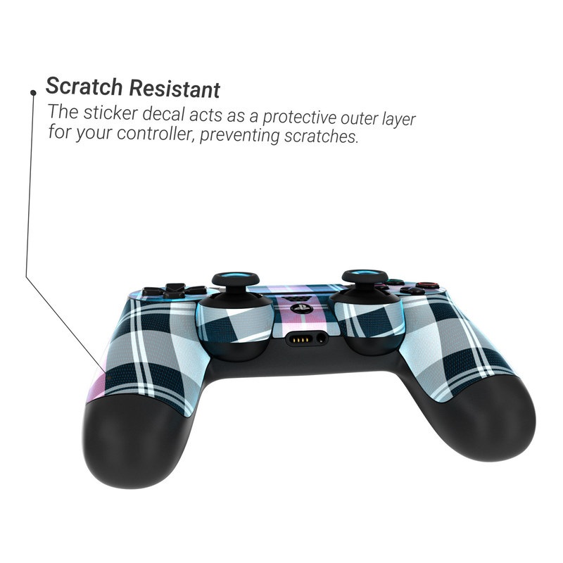 Sony PS4 Controller Skin - Pink Plaid (Image 3)
