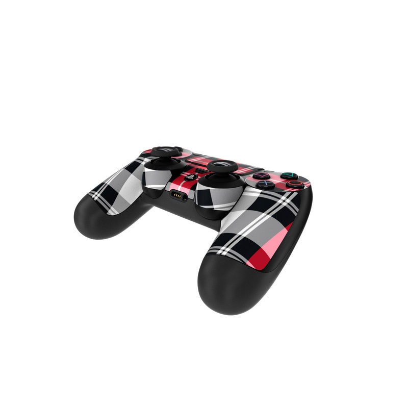 Sony PS4 Controller Skin - Red Plaid (Image 4)