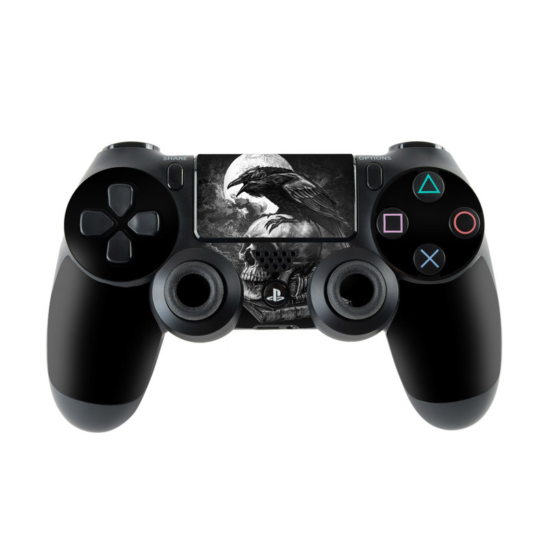 Sony PS4 Controller Skin - Poe's Raven (Image 1)