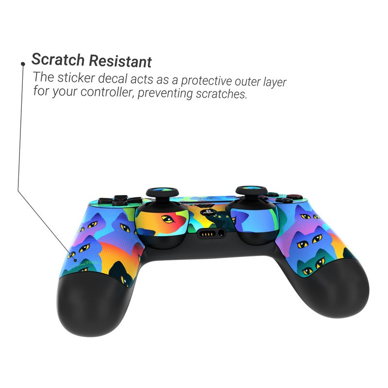 Sony PS4 Controller Skin - Rainbow Cats (Image 3)