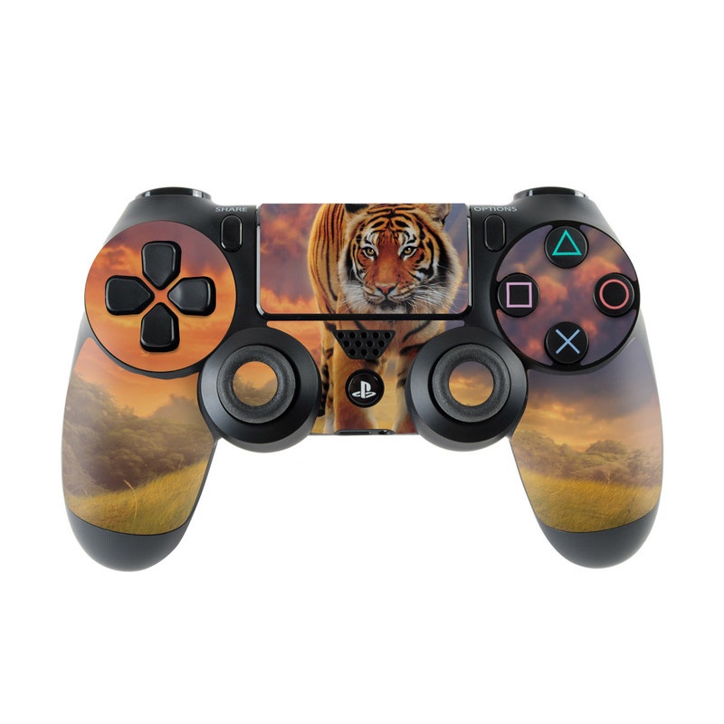 Sony PS4 Controller Skin - Rising Tiger (Image 1)
