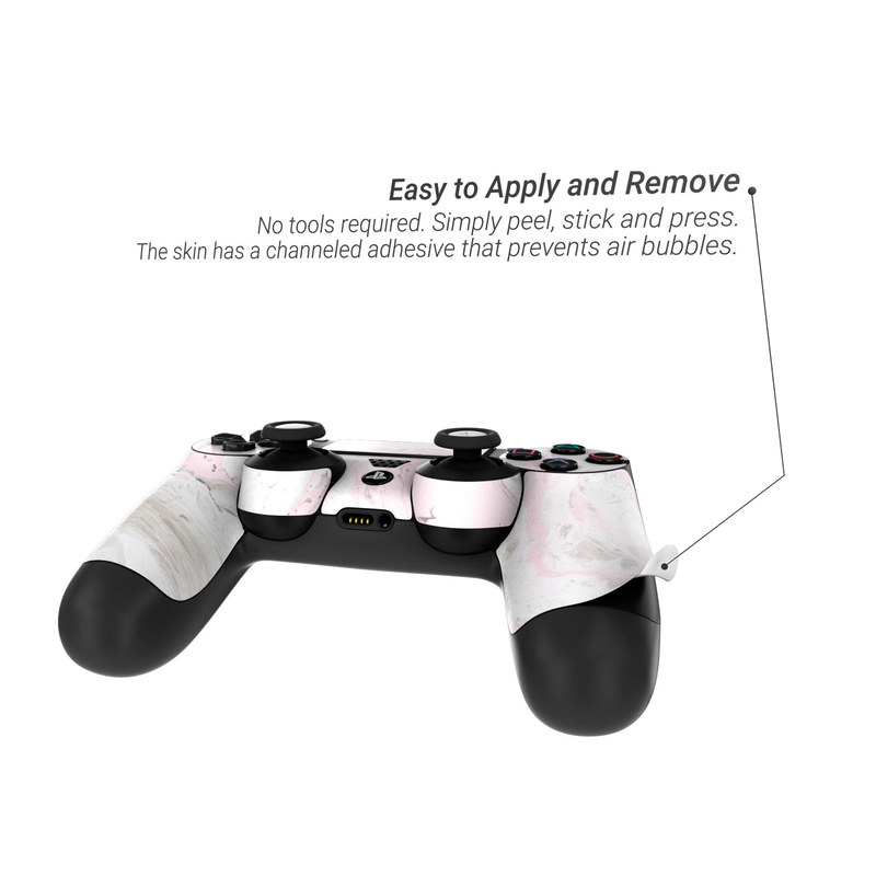 Sony PS4 Controller Skin - Rosa Marble (Image 2)