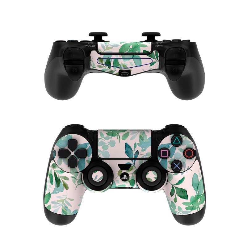 Sony PS4 Controller Skin - Sage Greenery (Image 1)