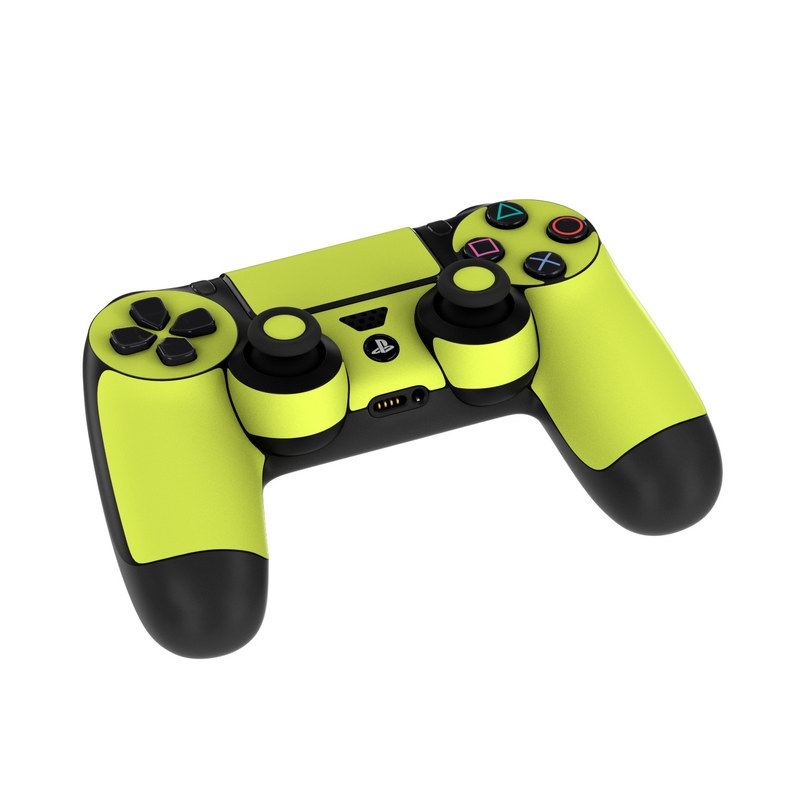 Sony PS4 Controller Skin - Solid State Lime (Image 5)