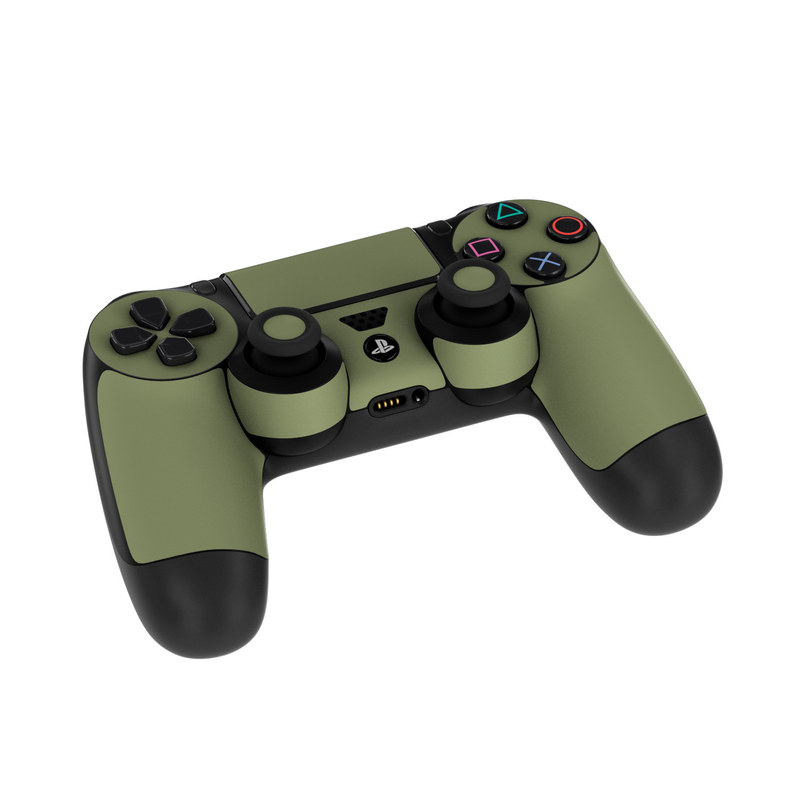 Sony PS4 Controller Skin - Solid State Olive Drab (Image 5)
