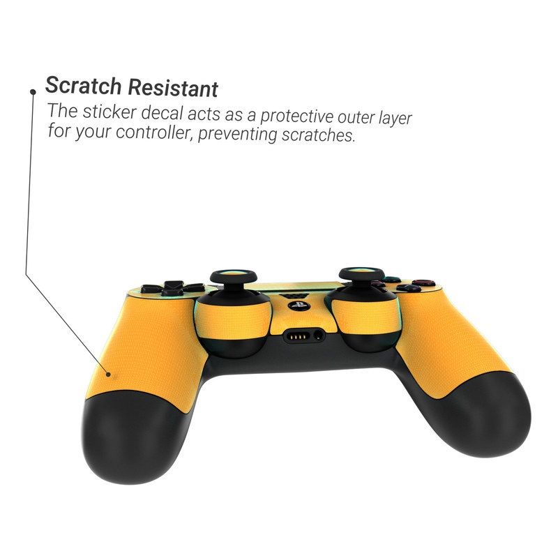 Sony PS4 Controller Skin - Solid State Orange (Image 3)