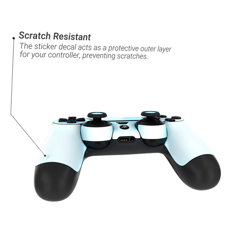 Sony PS4 Controller Skin - Solid State White (Image 3)