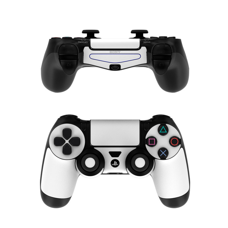 Sony PS4 Controller Skin - Solid State White (Image 1)