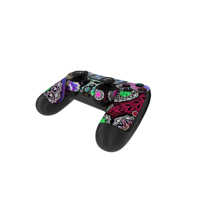 Sony PS4 Controller Skin - Sugar Skull Sombrero (Image 4)