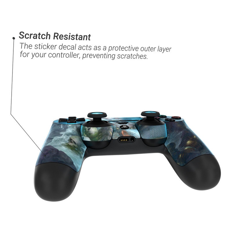 Sony PS4 Controller Skin - Ocean's Temptress (Image 3)