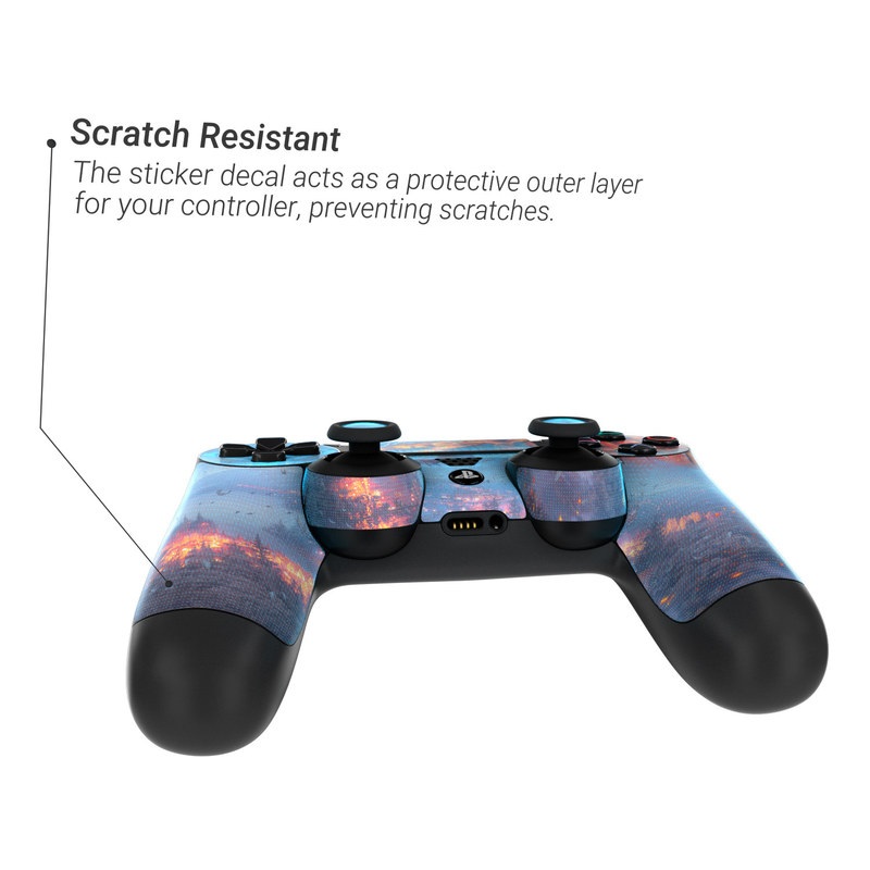 Sony PS4 Controller Skin - Terror of the Night (Image 3)