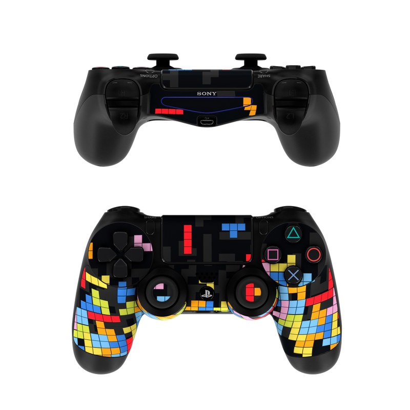 Download Sony PS4 Controller Skin - Tetrads by Retro | DecalGirl