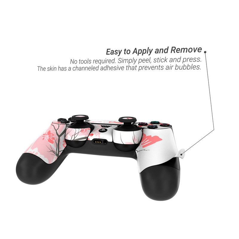 Sony PS4 Controller Skin - Pink Tranquility (Image 2)