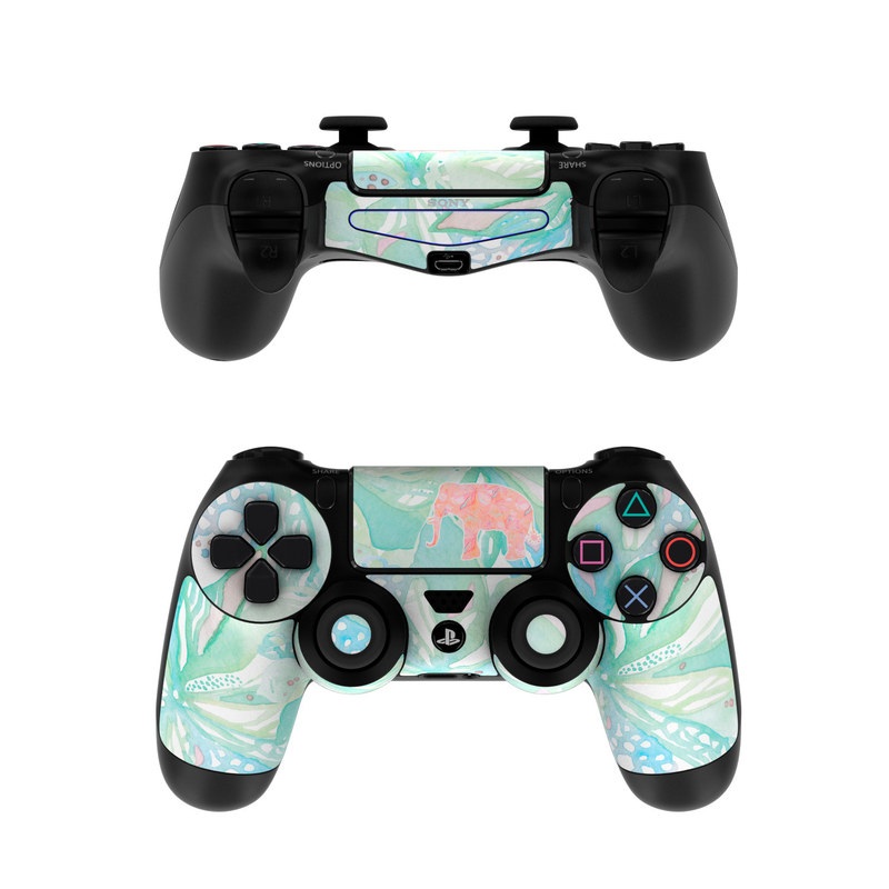 Sony PS4 Controller Skin - Tropical Elephant (Image 1)