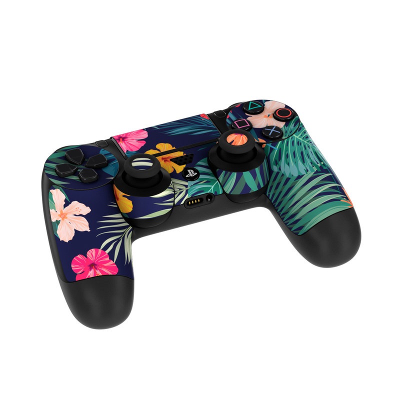 Sony PS4 Controller Skin - Tropical Hibiscus (Image 5)