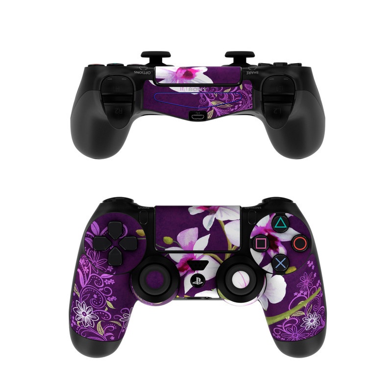 Sony PS4 Controller Skin - Violet Worlds (Image 1)