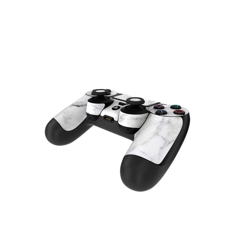 Sony PS4 Controller Skin - White Marble (Image 4)