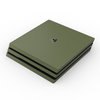 Sony PS4 Pro Skin - Solid State Olive Drab (Image 1)