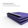 Sony PS4 Pro Skin - Solid State Purple (Image 2)