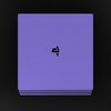 Sony PS4 Pro Skin - Solid State Purple (Image 4)