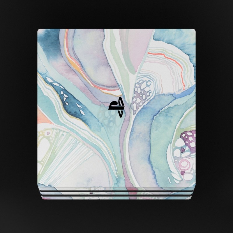 Sony PS4 Pro Skin - Abstract Organic (Image 4)