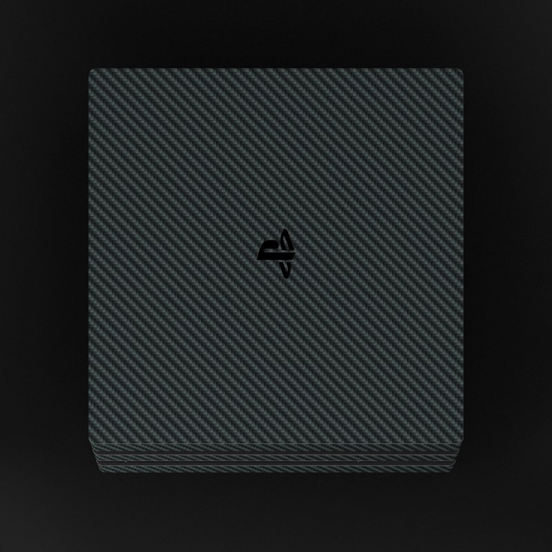 Sony PS4 Pro Skin - Carbon (Image 4)