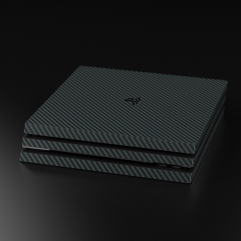 Sony PS4 Pro Skin - Carbon (Image 5)