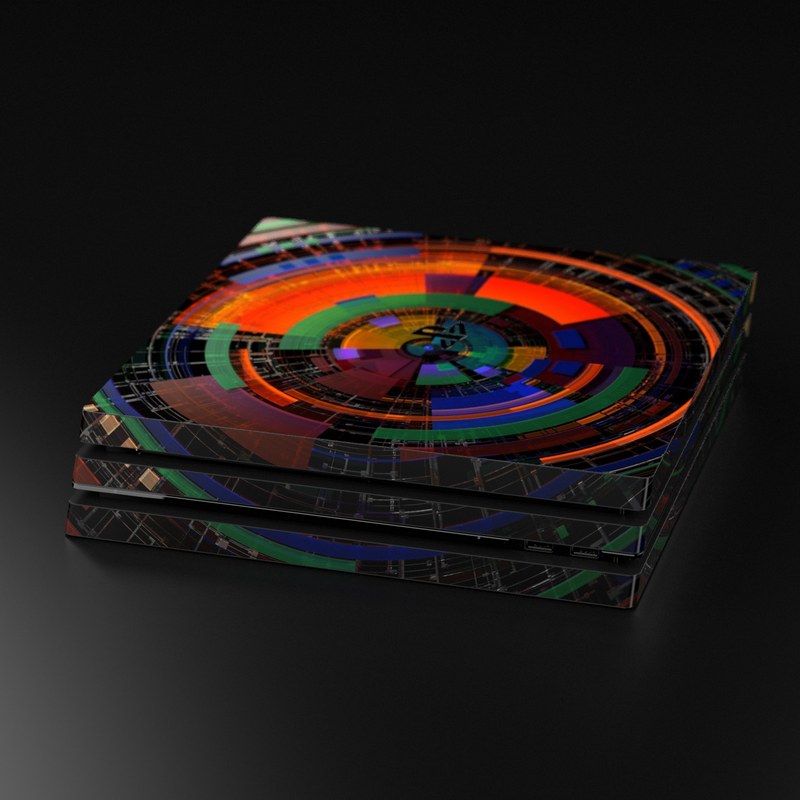 Sony PS4 Pro Skin - Color Wheel (Image 5)