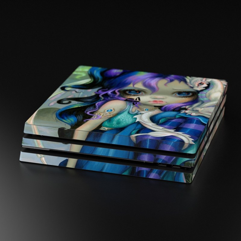 Sony PS4 Pro Skin - Frost Dragonling (Image 5)