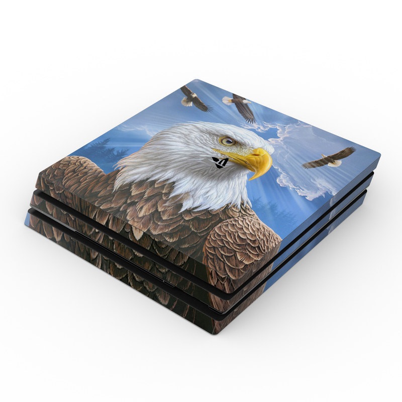 Sony PS4 Pro Skin - Guardian Eagle (Image 1)