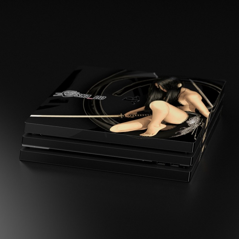 Sony PS4 Pro Skin - Josei 2 Dark (Image 5)