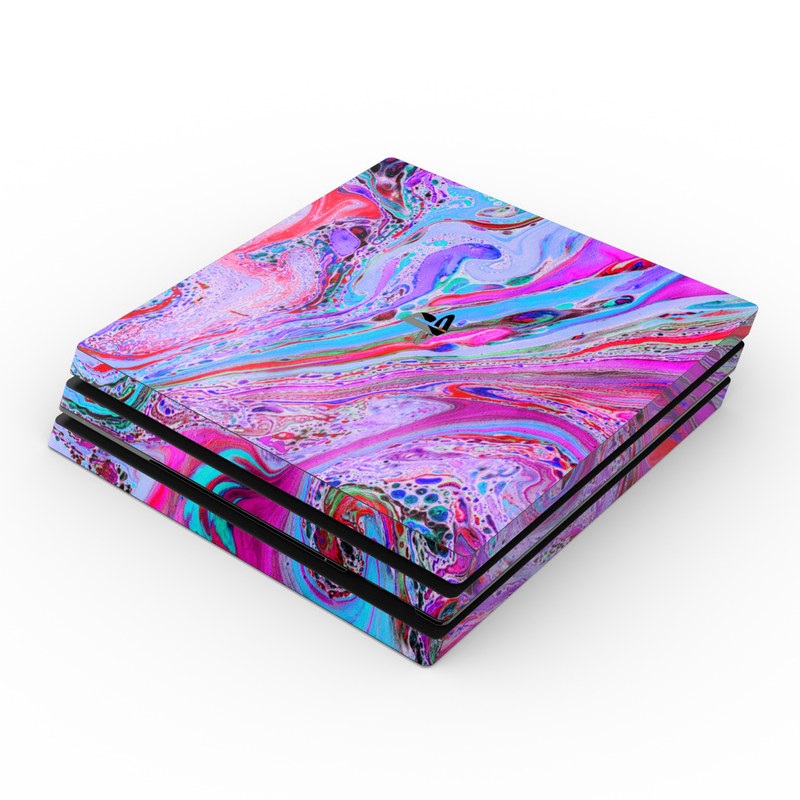Sony PS4 Pro Skin - Marbled Lustre (Image 1)