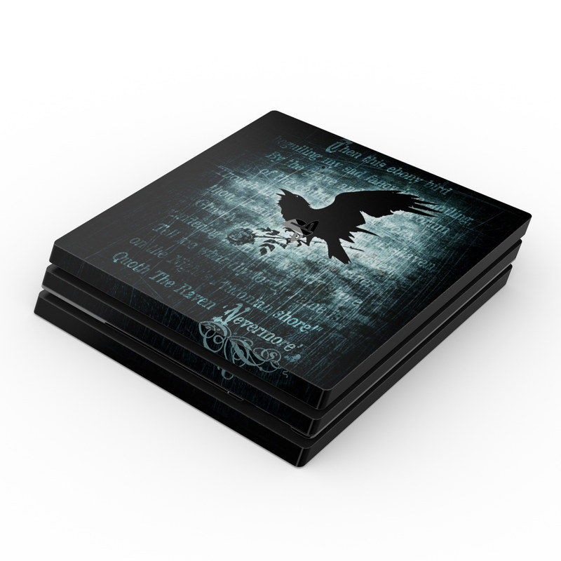 Sony PS4 Pro Skin - Nevermore (Image 1)