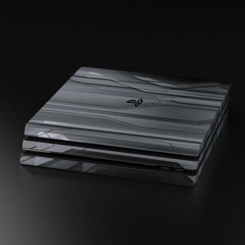 Sony PS4 Pro Skin - Carbon (Image 7)