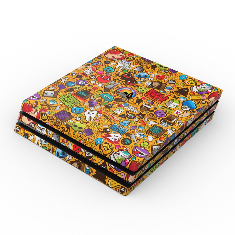 Sony PS4 Pro Skin - Psychedelic (Image 1)