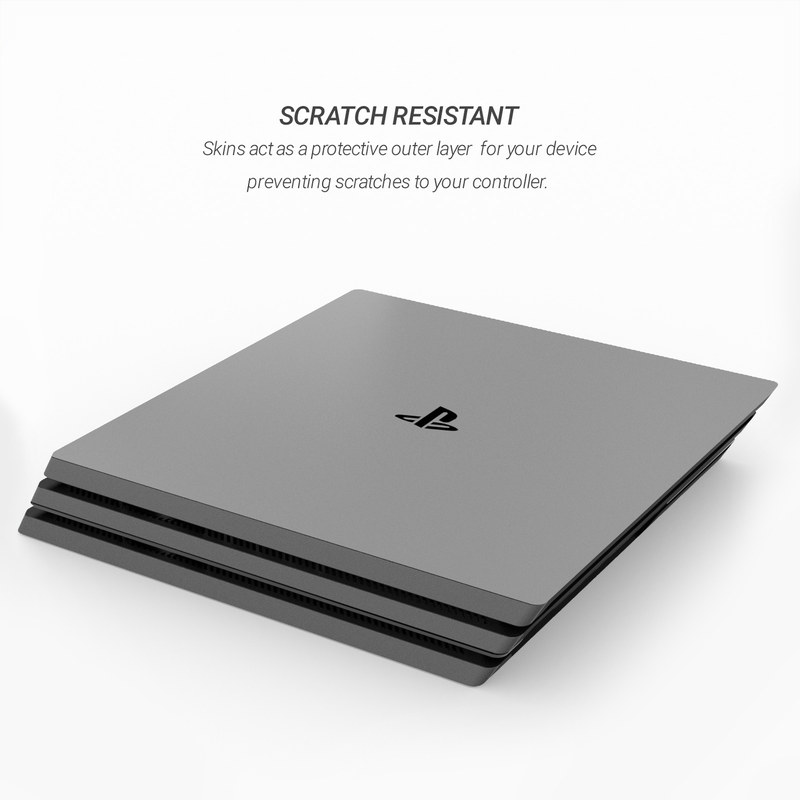 Sony PS4 Pro Skin - Solid State Grey (Image 3)