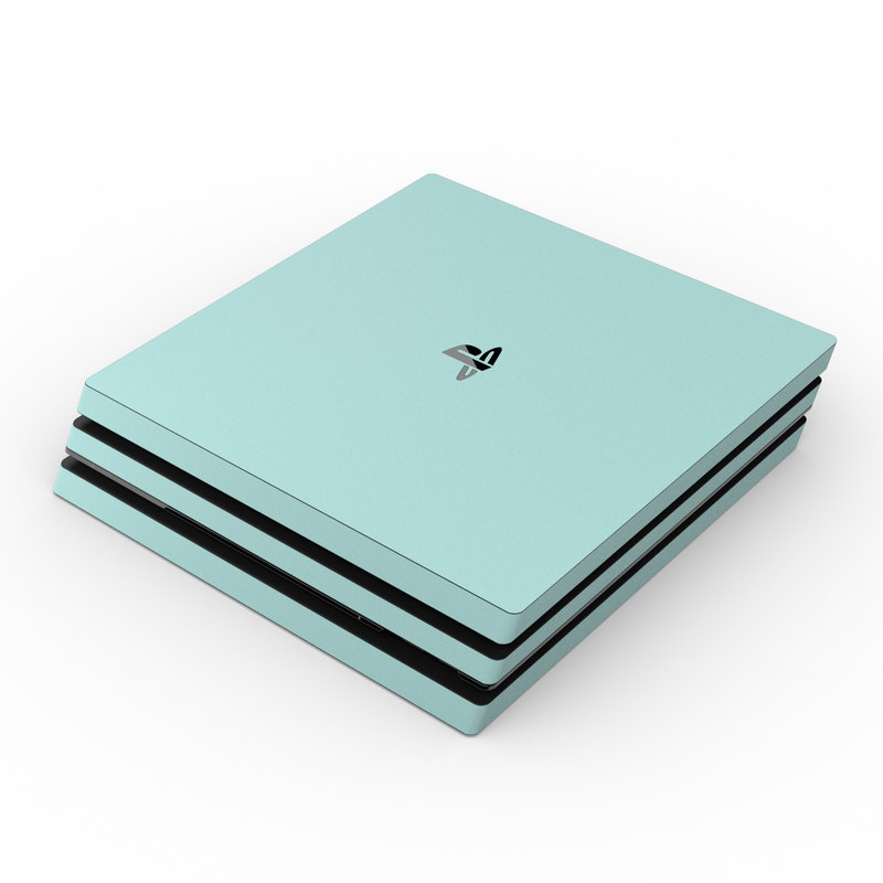 Sony PS4 Pro Skin - Solid State Mint (Image 1)