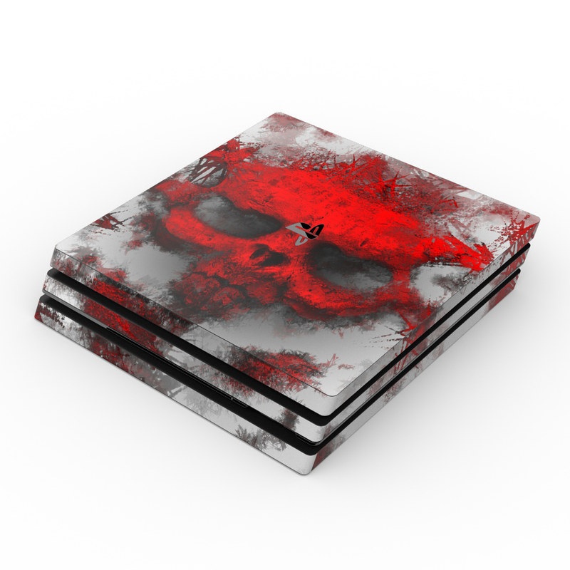Download Sony PS4 Pro Skin - War Light by Gaming | DecalGirl