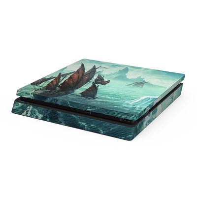 Sony PS4 Slim Skin - Into the Unknown