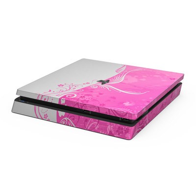Sony PS4 Slim Skin - Pink Crush